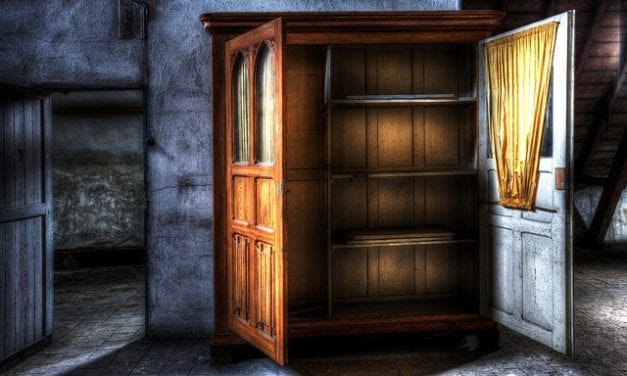 The Monster Outside the Closet by Luke Evans